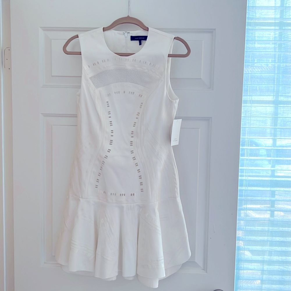 NEVER WORN Robert Rodriguez white dress size 6